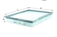 фото thumb №1, Knecht фільтр повітря fiat croma opel signum vect