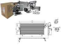 фото thumb №1, Nissens конденсатор кондиционера nissan primera 1.6-