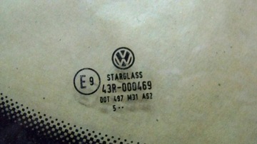 VW Golf V 5 3d 05r, стекло кузова правое