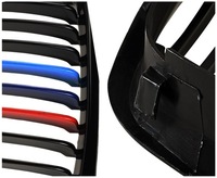 фото thumb №10, Решётка радиатора решётки радиатора bmw e46 sedan 98-01 блеск м-пакет решётка радиатор p+l gloss