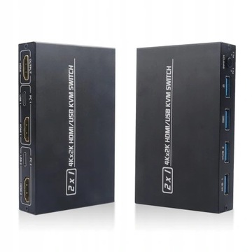 Przełącznik KVM HDMI/USB AIMOS AM-KVM 201CL