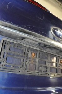 фото thumb №8, Subaru levorg крышка багажника зад задняя k3x