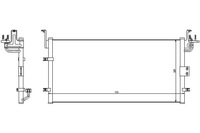 фото thumb №1, Nissens радиатор кондиционера hyundai sonata iv,