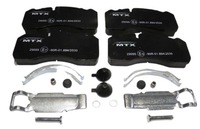 фото thumb №1, Гальмівні колодки гальмівні mercedes atego bpw saf man m2000