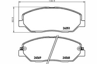 фото thumb №7, Тормозные колодки ham. hyundai santa-fe kia sorento