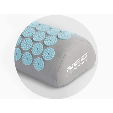 Акупрессурный коврик Neo-Sport NS-901 с шипами, серый и синий