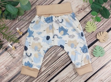 ПОЛУШЛИНЫ БЕЗ НОГ МЕШОЧНЫЕ БРЮКИ 68 ELEPHANTS /76a/