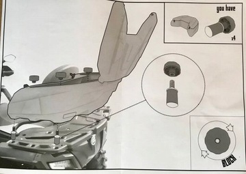 ATV GKA Cfmoto 800 850 1000 передний корпус