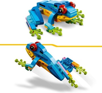 LEGO CREATOR 3IN1 EXOTIC ANIMALS 31136 РЫБА-ЛЯГУШКА ДЛЯ ДЕТЕЙ 24 ЧАСА ДЛЯ ВЕЧЕРИНКИ