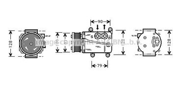фото thumb №9, Mahle оригінал acp 22 000s компресор, кондиціонер