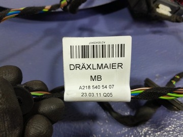 фото thumb №5, Mercedes cls w218 рестайлінг джгут двері перед передня права a2185405407