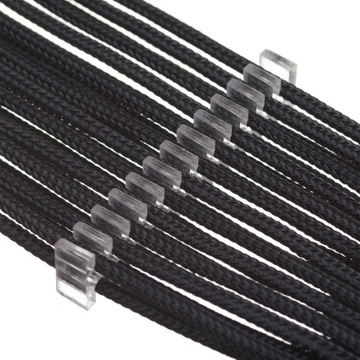 Гелевая расческа 24pin прозрачная, акрил