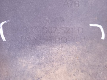 фото thumb №15, Audi q5 ii 80a | бампер спойлер зад планка хром s-line 80a807521d | 0560