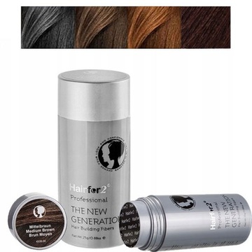 HairFor2 25g - Новые микроволокна для густоты волос