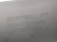 фото thumb №12, Porsche 911 992 дифузор молдинг спойлер бампер задня задній новий оригінал