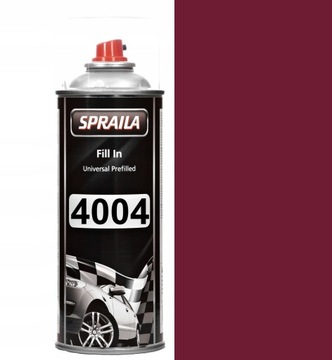 ЛАКИ RAL 4004 ПОЛУМАТОВЫЕ 16 - 40% ВИНИЛ-АКРИЛОВЫЙ СПРЕЙ 400 МЛ