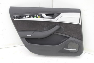 фото thumb №8, Audi a8 довгий боковина двері обшивки 4h d4 4h1867103 дверні оббивка чорні