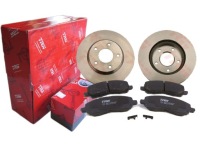 Купить Тормозные диски + тормозные колодки trw перед dodge caliber 276mm, фото thumb