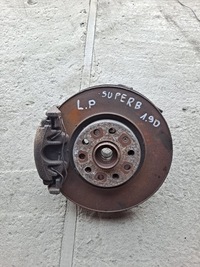 фото thumb №1, Поворотний кулак лівий перед skoda superb ii 1.9 tdi