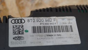 фото thumb №12, Спідометр  прилади audi a5 8t рестайлінг 8t0920982f