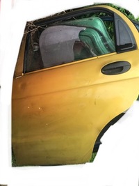 фото thumb №2, Дверь левый зад daewoo matiz золотой 51u