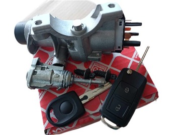 фото thumb №9, Vw golf iv 4 bora нова замок запалювання + замок вставка двері набір комплект замків