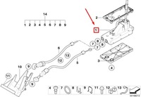 фото thumb №8, Mini cabrio r52 болт рычаг переключения передач 25117542693 7542693оригинальная
