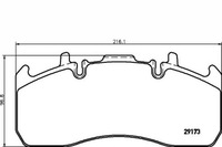 фото thumb №2, Textar 2917301 набор тормозных колодок тормозных, тормоза дисковые