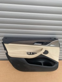 Купити Оббивка обшивка двері лівий перед передній bmw x3 g01 світлий нитка, фото thumb