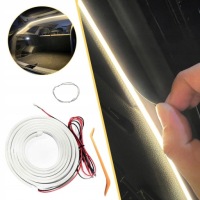 Молдинг световая led гибкая к багажника автомобиля 2 m ciepłe фонарь Доставка, фото thumb