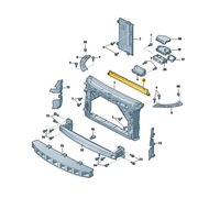 фото thumb №2, Адаптер защита поперечина передний skoda fabia rapid