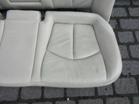 фото thumb №11, 1 mercedes w211 02-06 sedan диван задня шкіра кремовий
