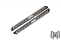 фото thumb №1, Пороги пороговые opel mokka 17-