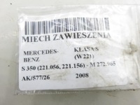 фото thumb №11, Воздушная подушка mercedes-benz klasa s w221 c086105