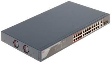 SWITCH POE DS-3E1326P-EI(V2) 24-PORTOWY SFP Hikvis