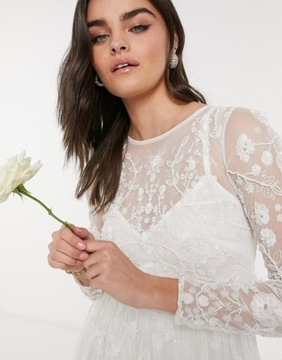 H5C015 NA6 УКРАШЕННОЕ СВАДЕБНОЕ ПЛАТЬЕ AVA IVORY__S
