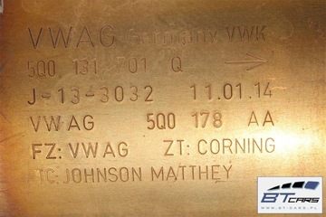 фото thumb №8, Skoda seat audi vw катализатор 5q0131701q 5q0131178aa 5q0 131 701 q двигатели