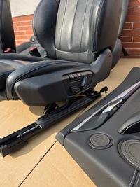 фото thumb №7, Bmw x2 f39 комплект сидінь обшивки super стан czarna шкіра модулі перемикач