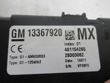 фото thumb №3, Модуль bsi opel corsa d 13367920