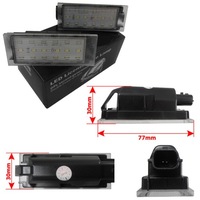 фото thumb №2, Ліхтарі номерного знака led renault espace iv laguna ii iii