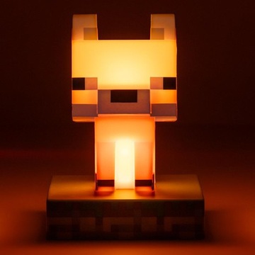 Lampka Minecraft LISEK licencjonowana wysokość 11 cm