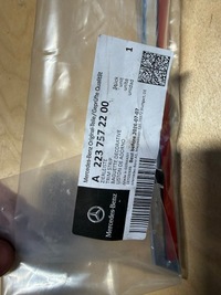 фото thumb №7, Mercedes s-klasa w223 молдинг хром кришки багажника a2237572200 nowa