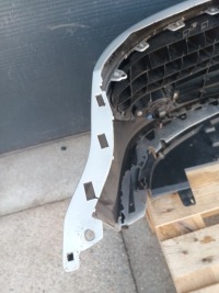 Купить Renault modus рестайлинг  07- бампер комплектный  перед серебристый ted69, фото thumb