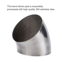 фото thumb №6, Коліно труби випускної turbo 45° труба вихлопна