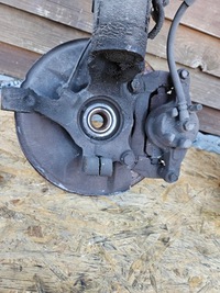 фото thumb №8, Jeep compass 2.2 crd поворотный кулак амортизатор амортизационная стойка левый перед 05151900ab