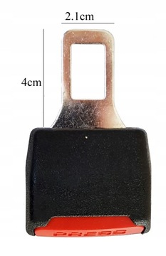 фото thumb №3, Застёжка удлинитель ремня безопасности заглушка адаптер штекер do автомобиля