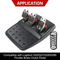 фото thumb №10, Do logitech g25 g27 g29 g920 ulepszenie керма do gier symuluje педалі