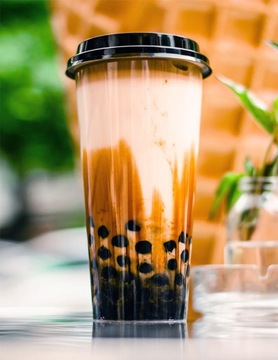 Bubble Tea лопающиеся фруктовые шарики молекулярная икра боба | Персик