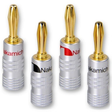 NAKAMICHI HQ GOLD BANANA РАЗЪЕМЫ ДЛЯ ДИНАМИКОВ 12 шт.