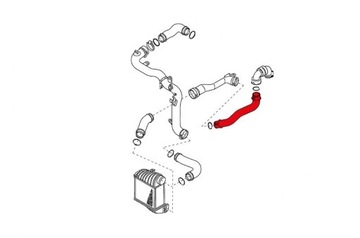 фото thumb №14, Шланг турбіни audi a3 leon bora golf 1j0145828r